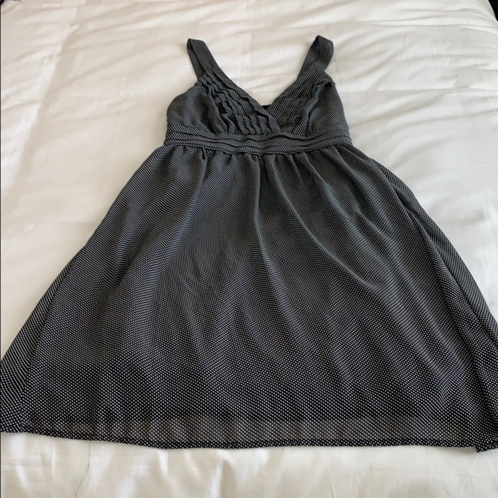 Poke Dot Black Day Dress